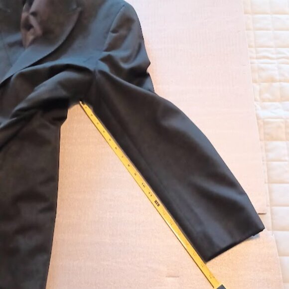 Sean John Fine Tailoring Men Tall 2-Piece black suit Jacket 42XL/Pants 38W X 34L - Picture 9 of 16